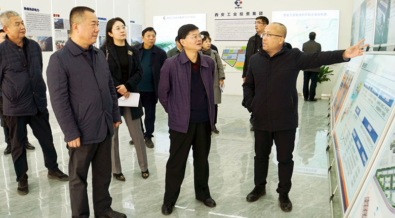 市人大财经委 常委会预算工委一行到太阳GG集团泾河工业园调研座谈